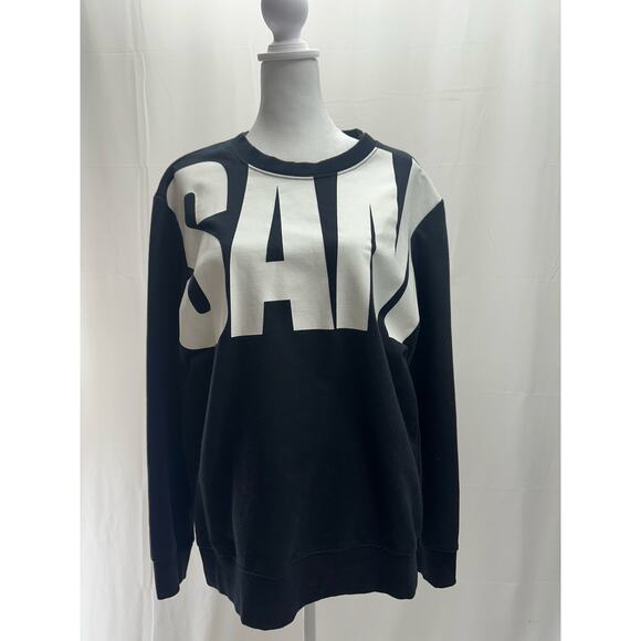 Sam Edelman black Sweatshirt Top M - Picture 1 of 6